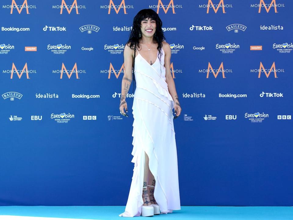 Loreen attends the 2023 Eurovision Song Contest opening ceremony.