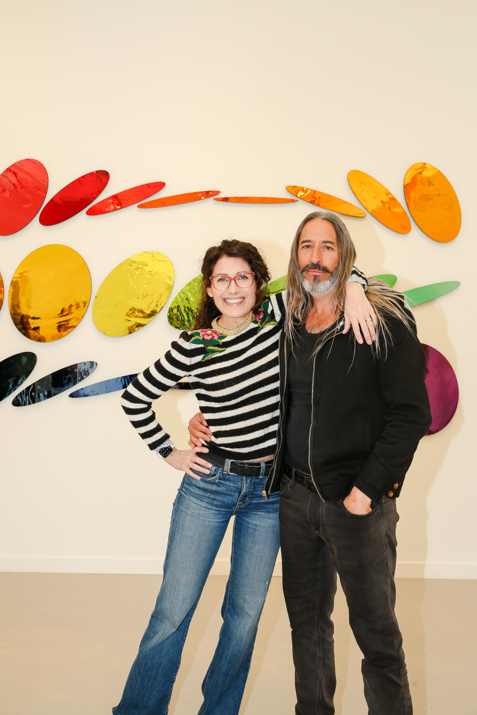 Lisa Edelstein and Robert Russell - Frieze Los Angeles - Art Fair - 2023