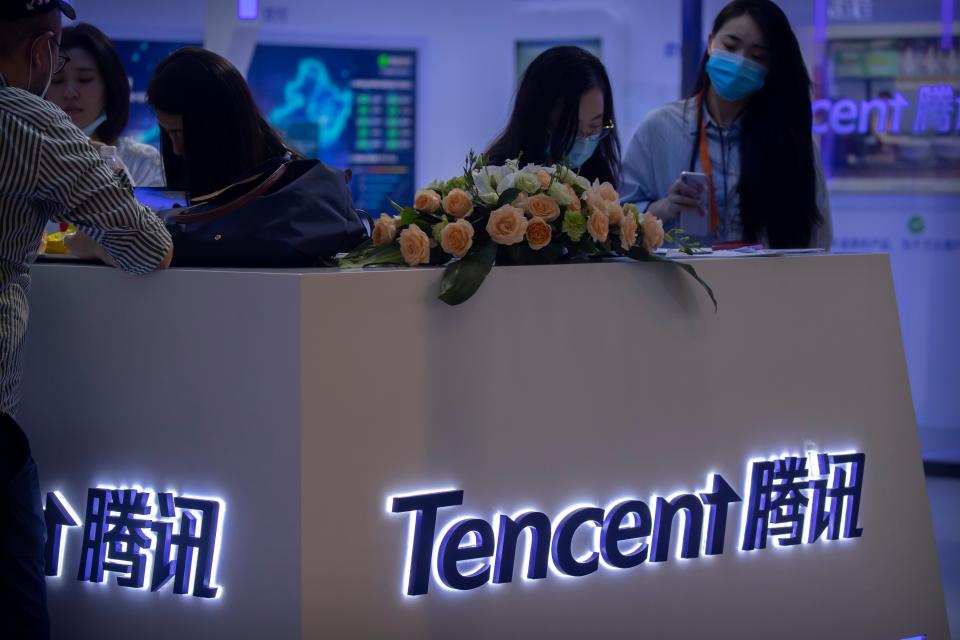 China Tencent (Copyright 2021 The Associated Press. All rights reserved)