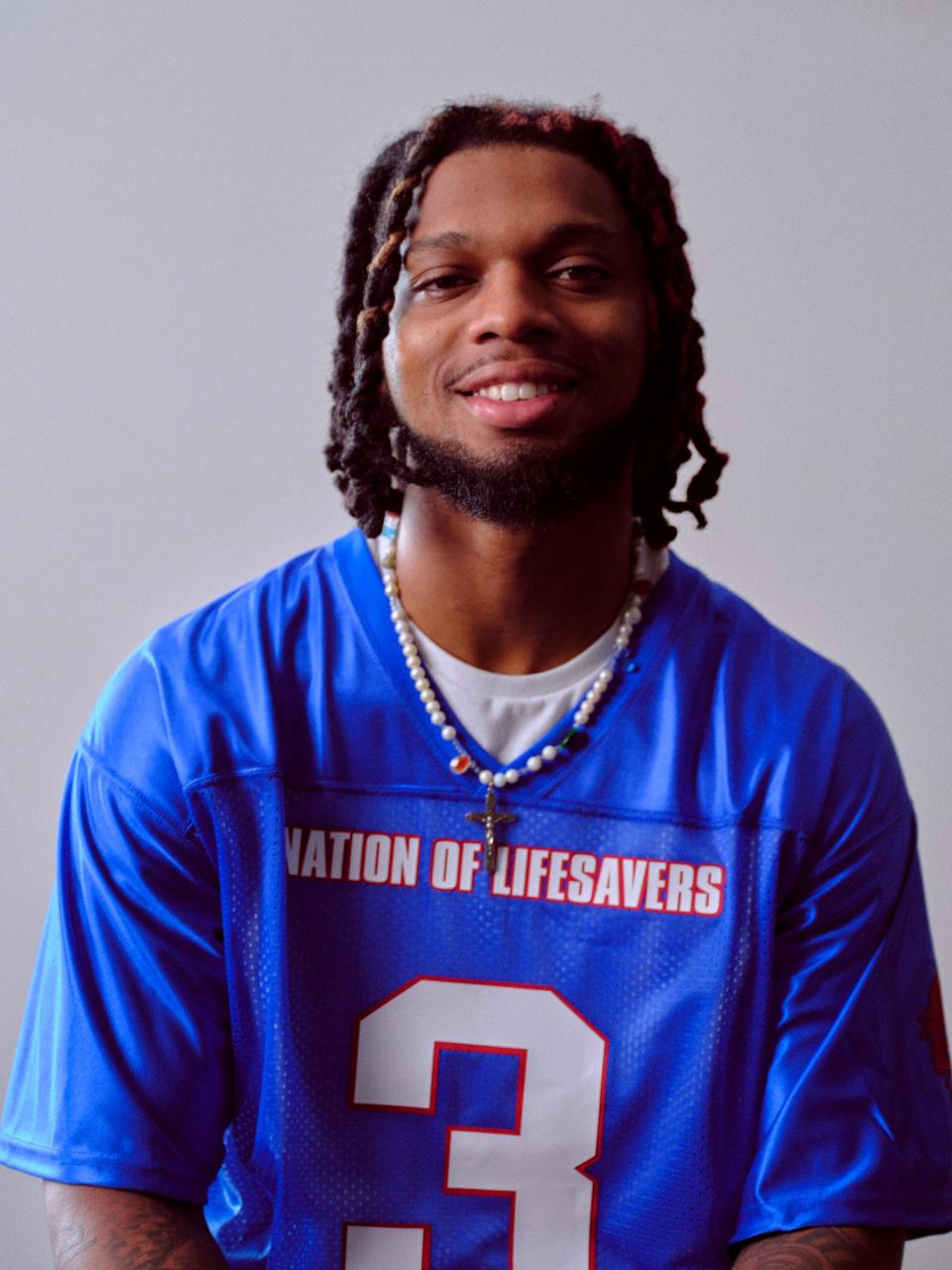 Damar Hamlin is a professional football player in the National Football League.