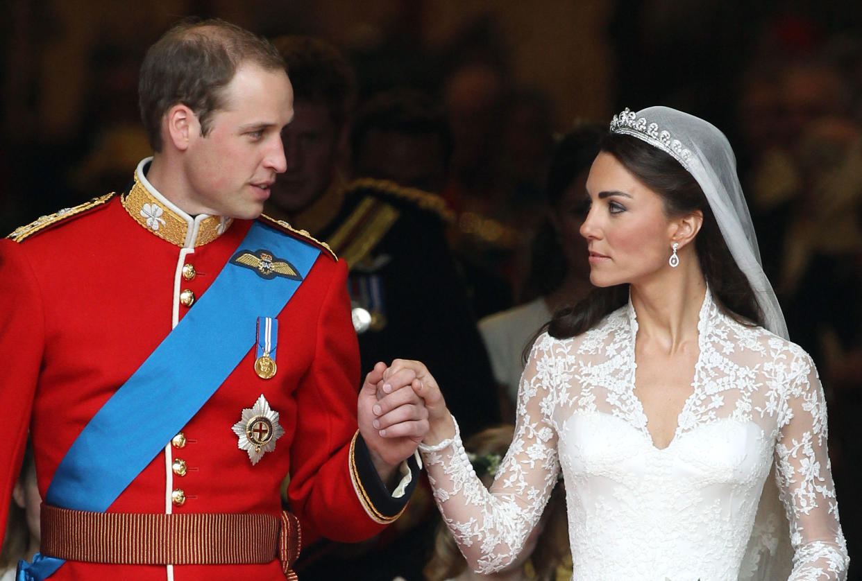 A night of drinking might have threatened the future King and Queen Photo: Getty Images