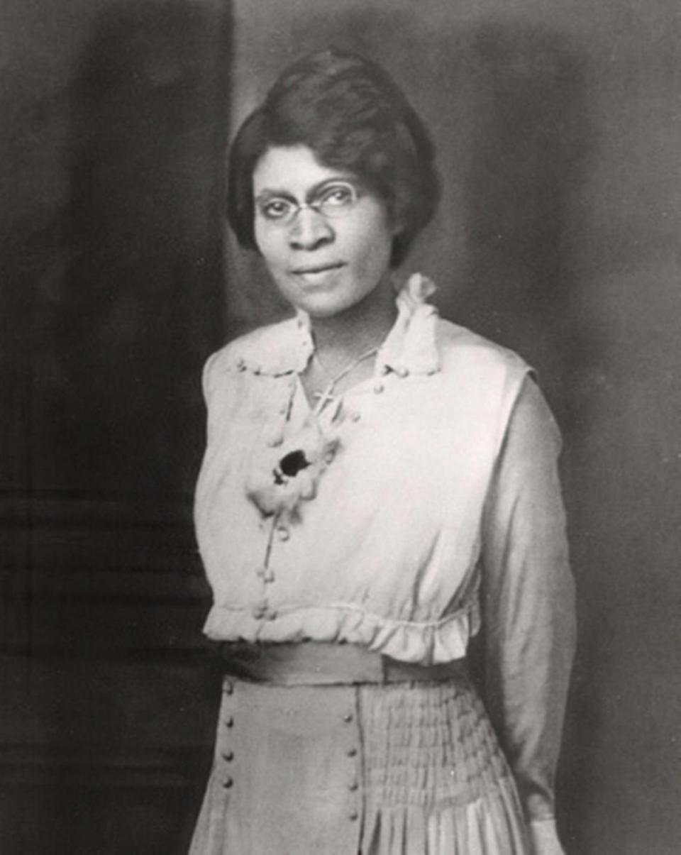 Charlotte Hawkins Brown, founder of the Palmer Memorial Institute in Sedalia