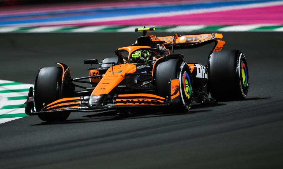 <span>British motor racing team McLaren F1 is primarily owned by the royal family of Bahrain.</span><span>Photograph: Antonin Vincent/DPPI/Shutterstock</span>