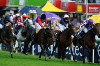 Also known as the Derby Stakes, the Epsom Derby is held in Great Britain and is a roughly 2400 metre race for three-year-old thoroughbred colts and fillies. The total prize pool in this classic race is $1.68 million.