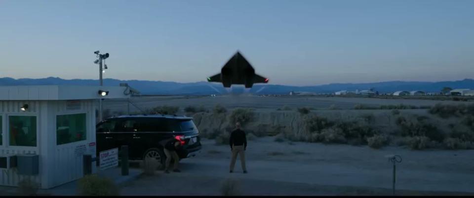 The “Darkstar” as seen in ‘Top Gun: Maverick’ - Credit: Paramount Pictures via YouTube