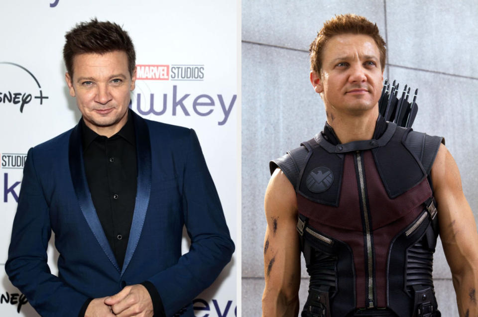 What's he up to these days? He's been pretty busy with MCU projects in the last few years, but he also recently starred in The Mayor of Kingstown on Paramount+.Still in the MCU? Unclear, but likely. At the end of Hawkeye, Clint is alive and well, even if he feels a little too old to keep up with the superhero lifestyle. We'll probably see him again in some capacity, we just don't know when.