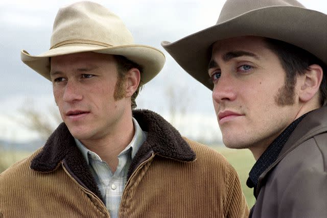 <p>Focus Features/courtesy Everett Collection</p> Heath Ledger and Jake Gyllenhaal in 'Brokeback Mountain'