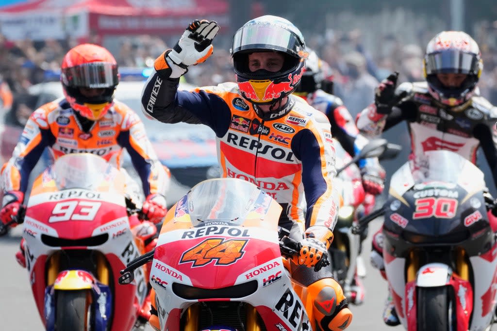 Indonesia Moto GP (Copyright 2022 The Associated Press. All rights reserved.)