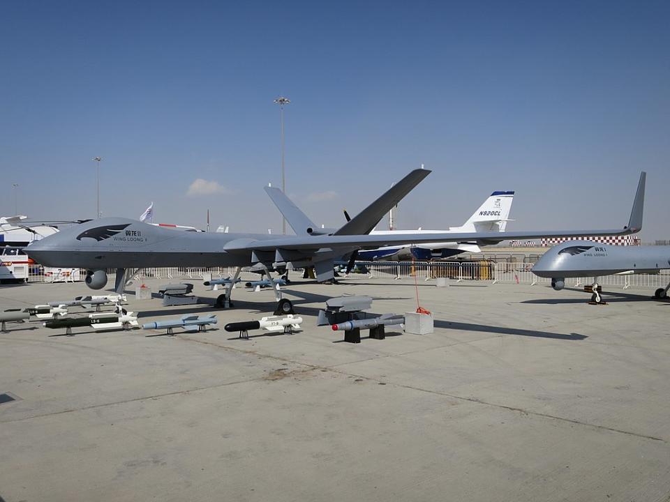  成都飛機工業集團研製的「翼龍-2」無人機。 圖：翻攝維基百科/Mztourist/CC BY-SA 4.0 