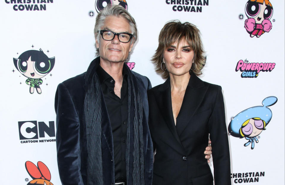 Harry Hamlin and Lisa Rinna have been married for 25 years credit:Bang Showbiz