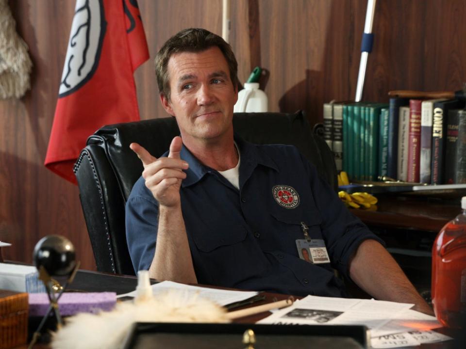 ‘The Janitor became a very unusual person that just happened to have a blue-collar job’: Neil Flynn in ‘Scrubs' (NBC-TV/Kobal/Shutterstock)