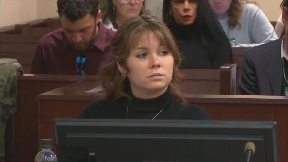 PHOTO: Hannah Gutierrez appears in court in Santa Fe, New Mexico, March 6, 2024. (Pool via ABC News)