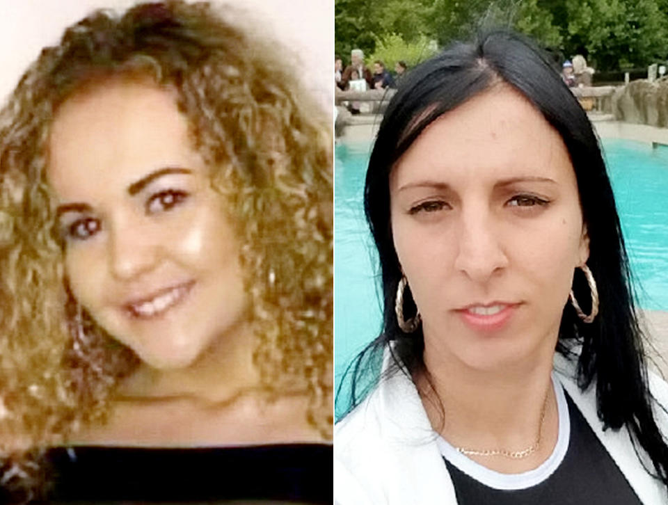 Leah Beth Reek (left) was killed in the blast while Viktorija Ijevleva, 22, also killed, was ‘left to die’ because she ‘knew too much’ about the trio’s insurance scam. (SWNS)