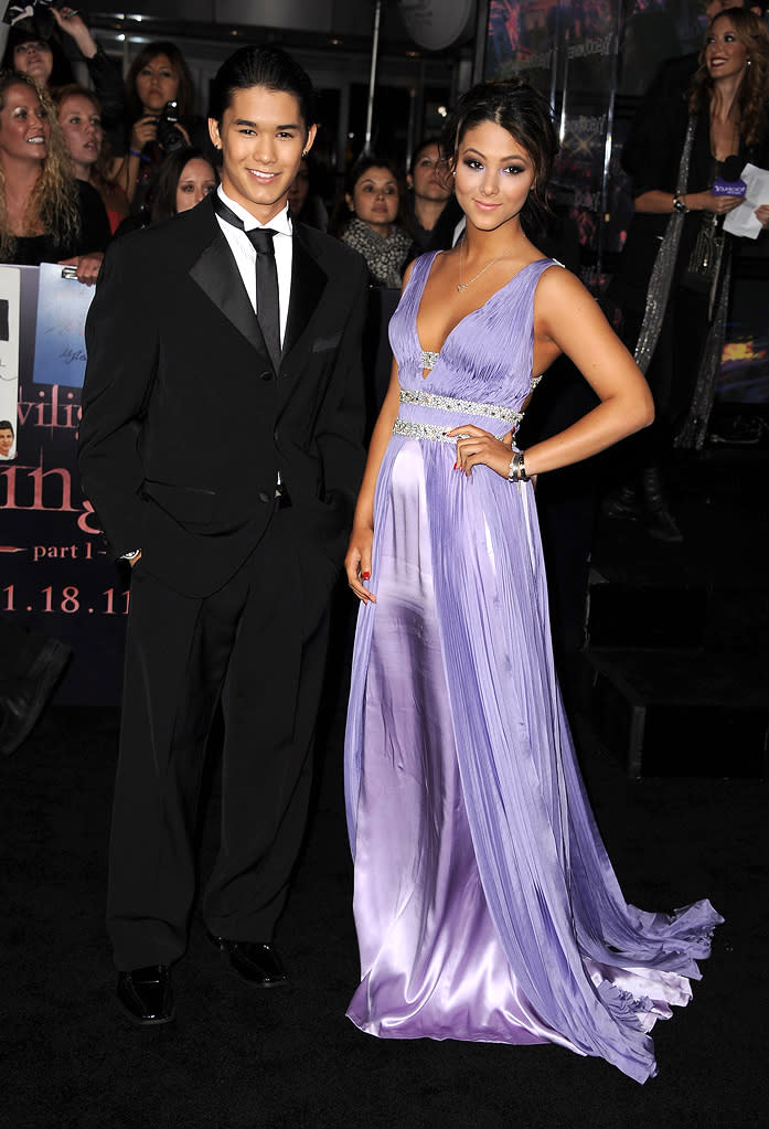 The Twilight Saga Breaking Dawn Part 1 2011 LA Premiere booboo Stewart