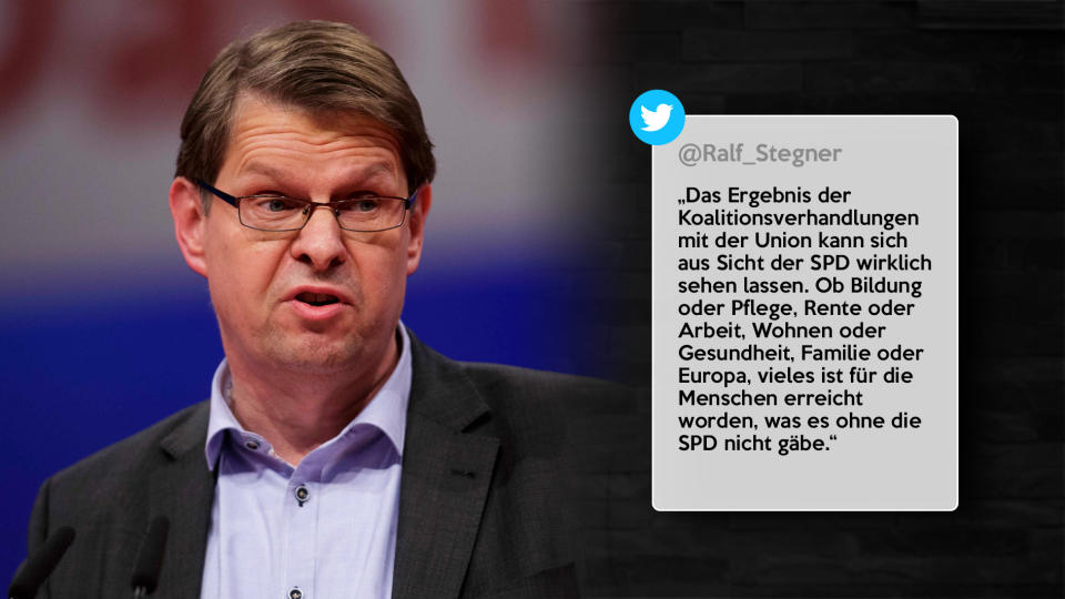 Ralf Stegner (stellvertretender Parteivorsitzender, SPD)