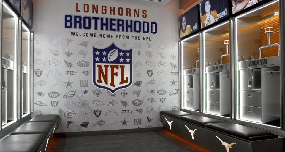 Texas Longhorns Locker Room