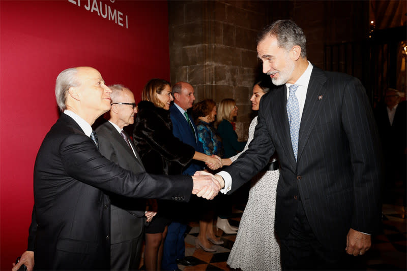 Los Reyes en los premios Rei Jaume I