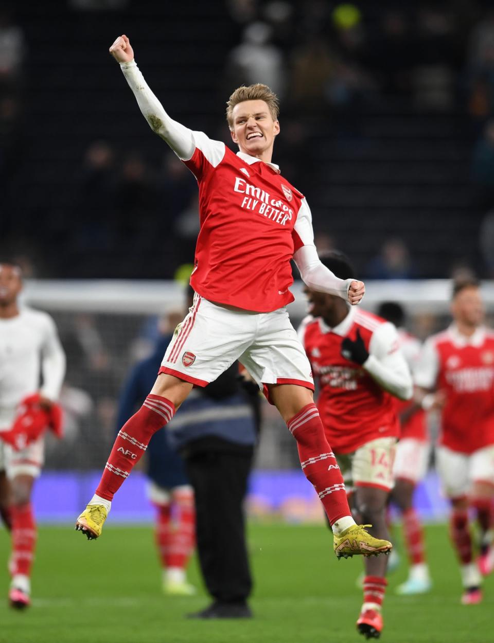 Tottenham Hotspur v Arsenal FC - Premier League (Arsenal FC via Getty Images)