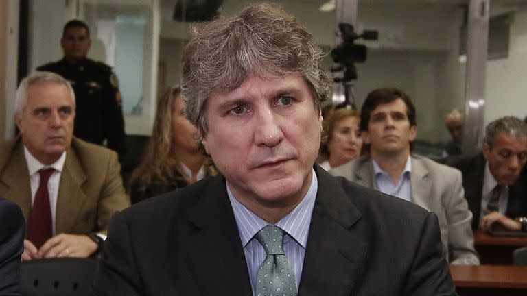 Boudou el día que tuvo que declarar en el juicio; su caso es uno de los que desató la polémica