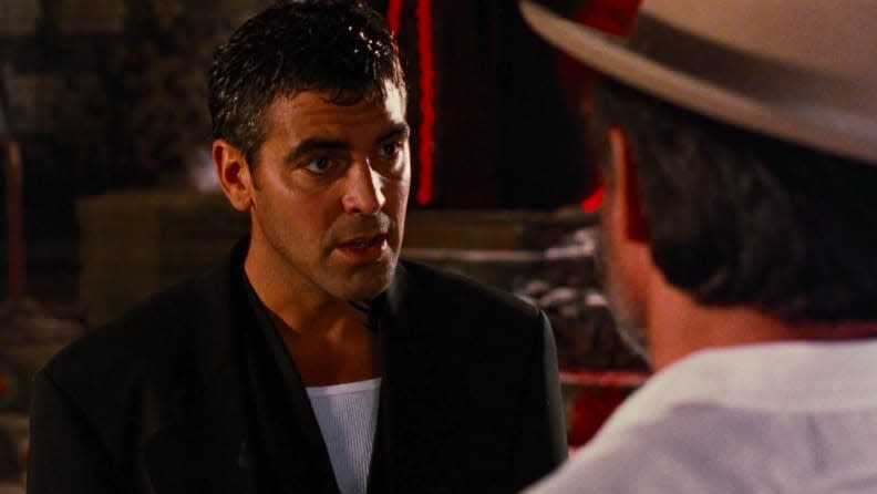 Our local movie star George Clooney appeared with Quentin Tarantino in "From Dusk Till Dawn."