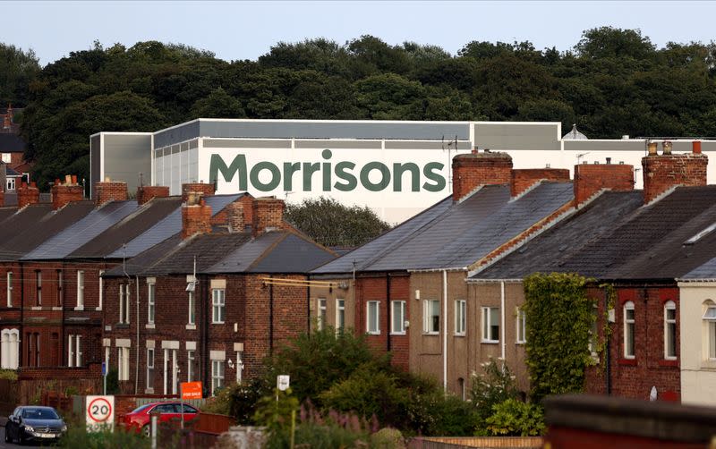 FILE PHOTO: A view of a Morrisons supermarket in Birtley