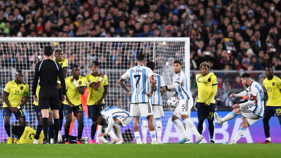 Messi produced another moment of magic for Argentina. - Marcelo Endelli/Getty Images