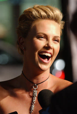 Charlize Theron at the LA premiere of Warner Bros. Pictures' North Country