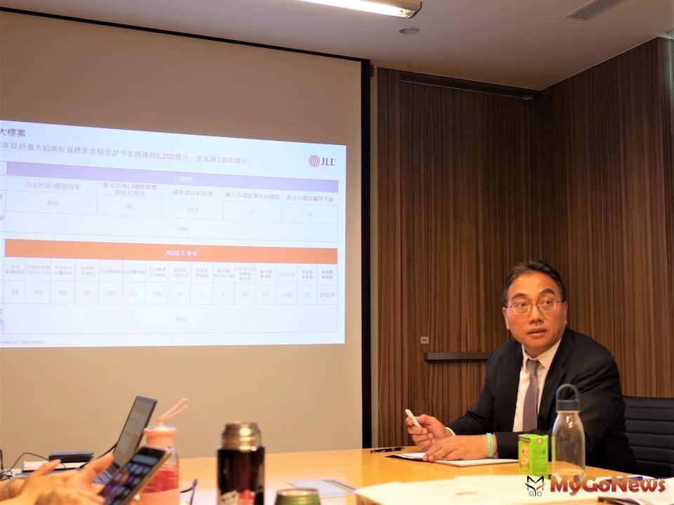 ▲仲量聯行董事總經理趙正義表示:台灣的物流及工業不動產也將持續成為火熱的投資標的