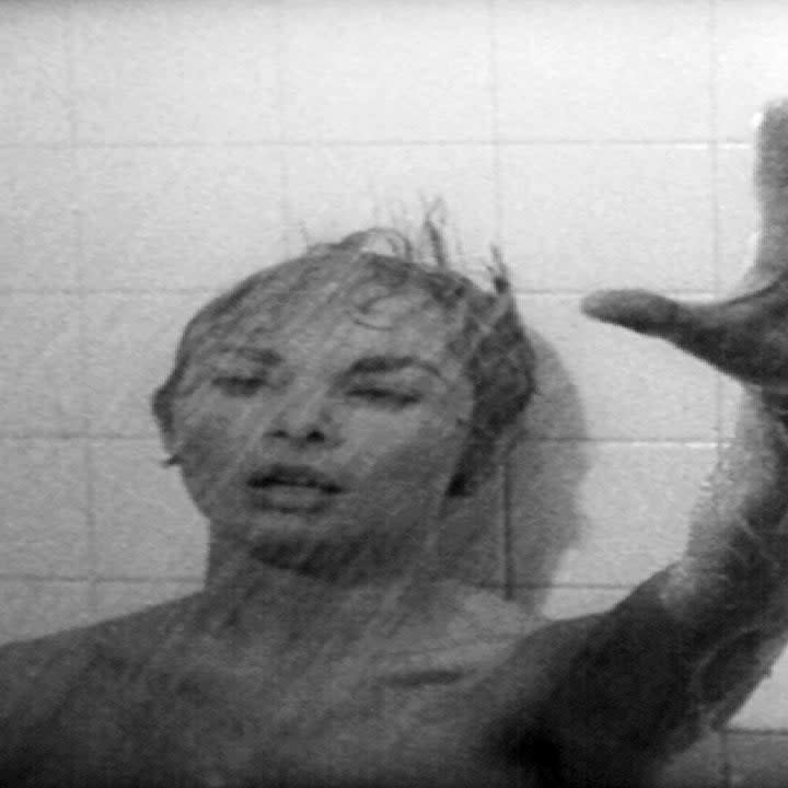 Marion falling in the shower