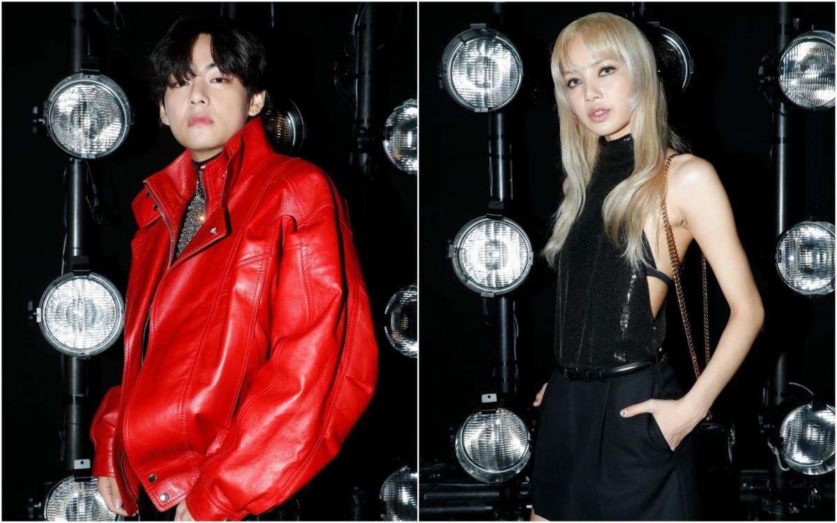 CELINE brought three big superstars at once. Brand Ambassadors  @bts.bighitofficial 's V, @lalalalisa_m, and @bogummy gathered to  celebrate…