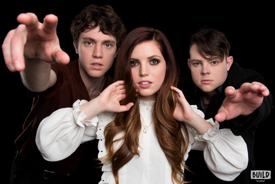 Echosmith consists of siblings Noah, Sydney and Graham Sierota. (Photo: Mike Pont)