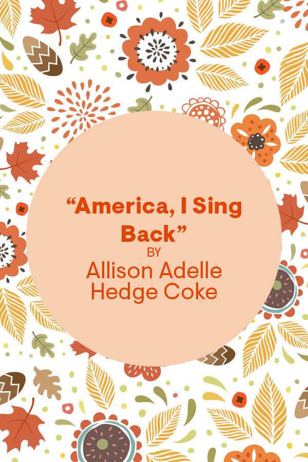 "America, I Sing Back"