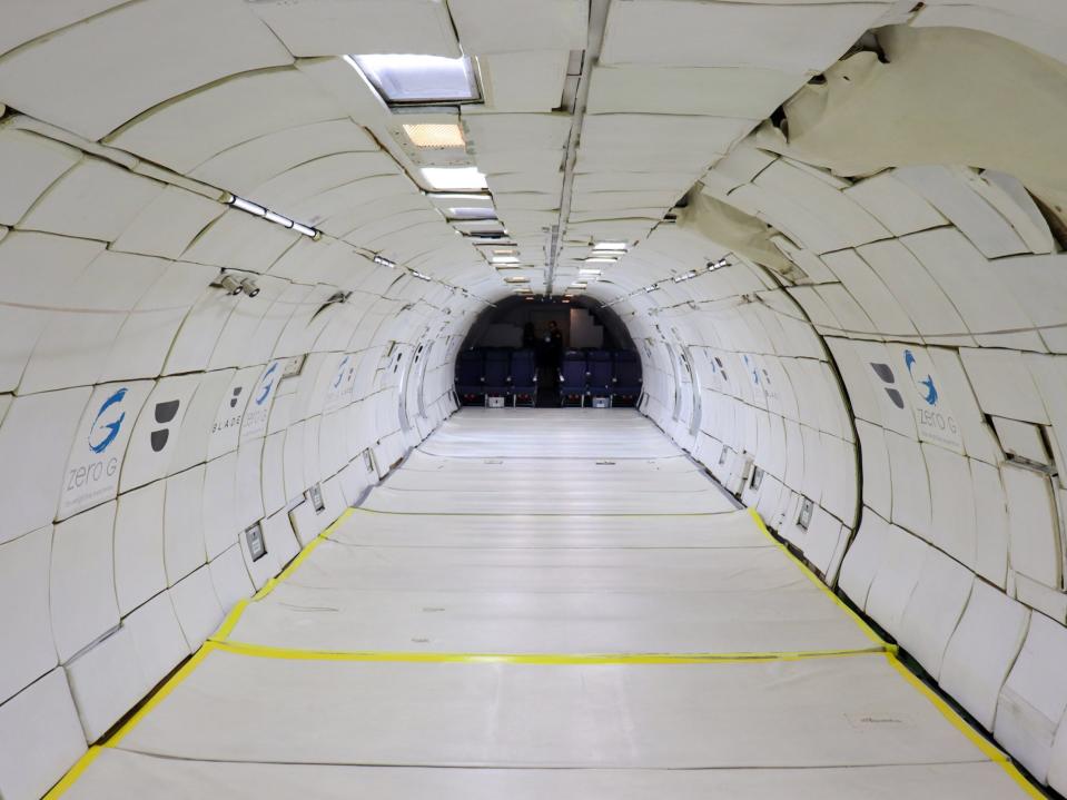 Zero G Experience Boeing 727