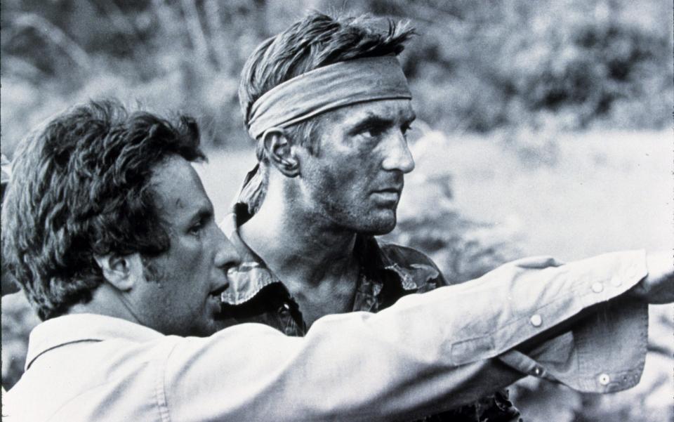 Robert De Niro and Michael Cimino, star and director of The Deer Hunter - rex