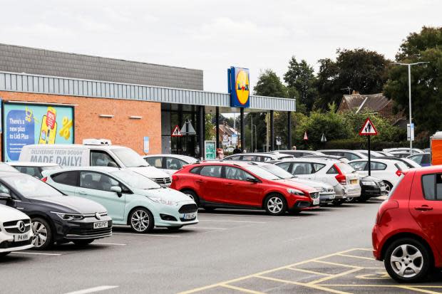 The Northern Echo: The Lidl car park in Northallerton. Photograph: Stuart Boulton/The Northern Echo