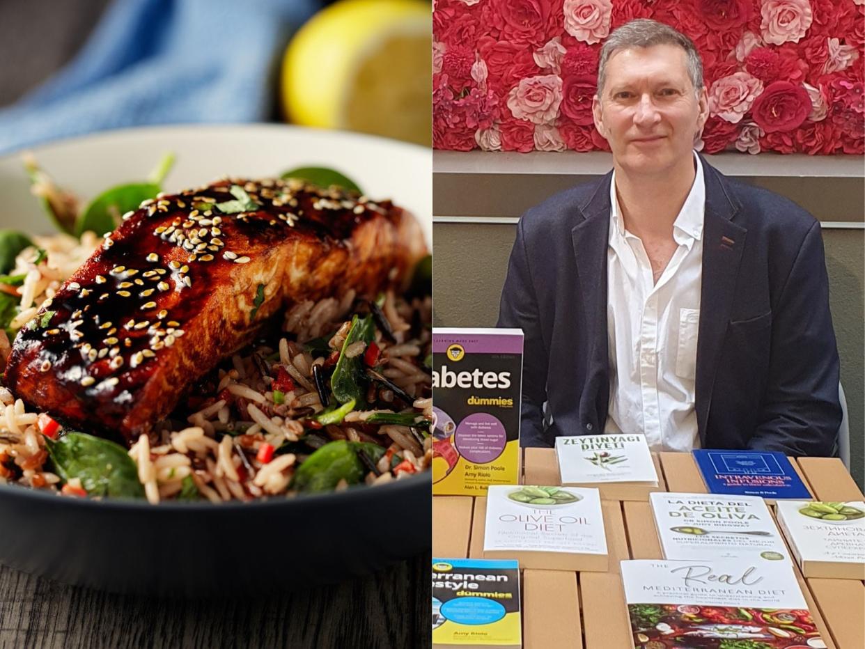 Dr. Simon Poole is a doctor and author of books on the Mediterranean diet.