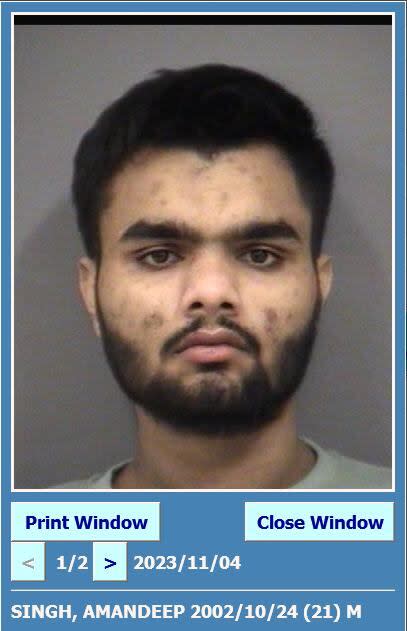 Amandeep Singh, who resided in Brampton, Surrey and Abbotsford, has been arrested in connection with the killing of B.C. Sikh leader Hardeep Singh Nijjar. (IHIT - image credit)