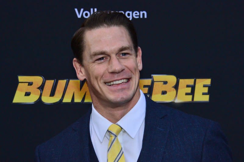 John Cena attends the premiere of "Bumblebee" at the TCL Chinese Theatre in the Hollywood section of Los Angeles in 2018. File Photo by Jim Ruymen/UPI