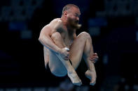 <p>Evgeny Kuznetsov of Team ROC competes in the Men's 3m Springboard Semifinal on day eleven of the Tokyo 2020 Olympic Games at Tokyo Aquatics Centre on August 03, 2021 in Tokyo, Japan. (Photo by Maddie Meyer/Getty Images)</p> 