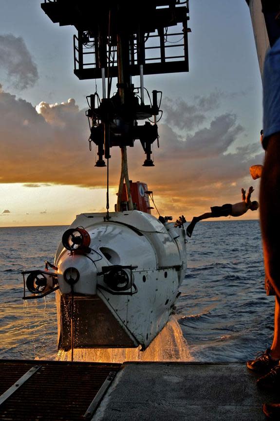 Alvin, which can ferry three people into the deep sea, has made 4,664 dives in its 50-year century career.