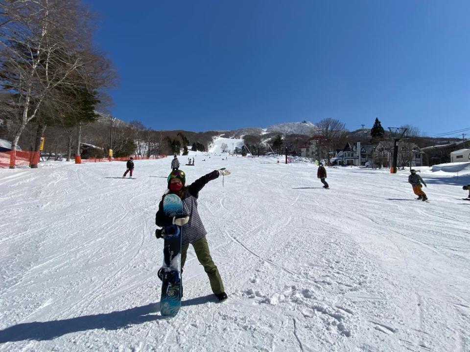 <sup>這裡還是著名的滑雪勝地，許多日本本地人也會來這邊滑雪。</sup>