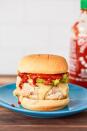 <p>Spice up your condiment game.</p><p>Get the recipe from <a href="https://www.delish.com/cooking/recipe-ideas/recipes/a47669/sriracha-turkey-burger-recipe/" rel="nofollow noopener" target="_blank" data-ylk="slk:Delish;elm:context_link;itc:0;sec:content-canvas" class="link ">Delish</a>.</p>