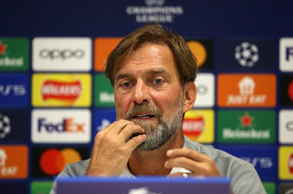 Liverpool manager Jurgen Klopp is confident the club’s fans will respectfully observe a minute’s silence for the Queen at Tuesday night’s Champions League match (Nigel French/PA) (PA Wire)