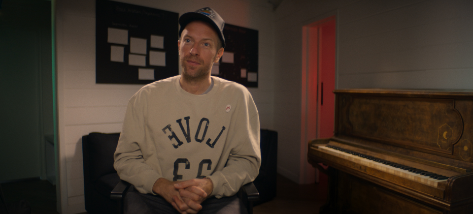 Coldplay's Chris Martin appears in the music series Camden. (Disney)