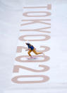 <p>Brazil's Rayssa Leal during the Women's Street Prelims Heat 4 at the Ariake Urban Sports Park on the third day of the Tokyo 2020 Olympic Games in Japan. Picture date: Monday July 26, 2021. (Photo by Mike Egerton/PA Images via Getty Images)</p> 