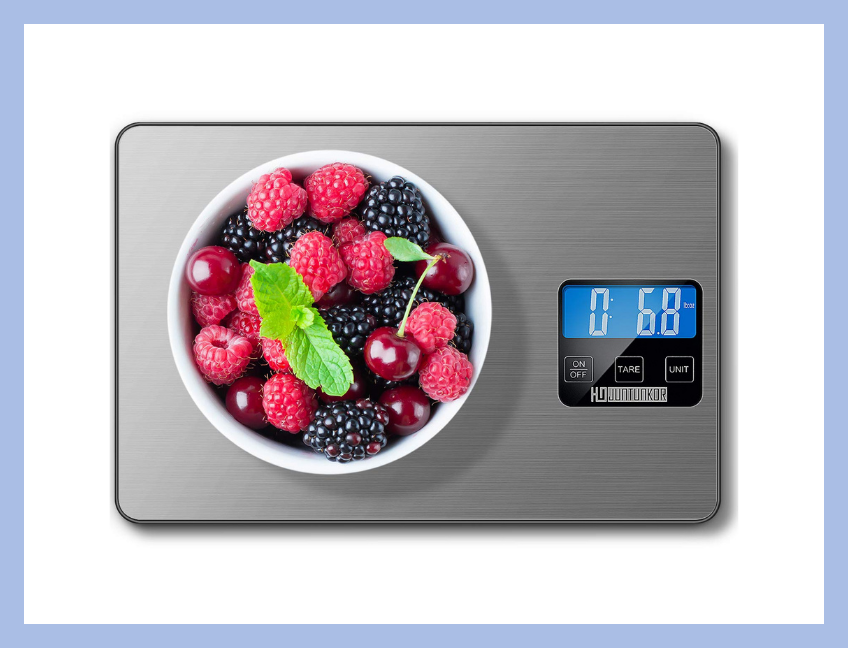 This digital kitchen scale measures up. (Photo: Amazon)