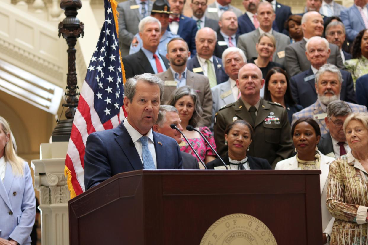 Georgia Gov. Brian Kemp signed the FY 2025 budget into law on May 7, 2024 at a ceremony in Atlanta. Also on Tuesday, Kemp vetoed multiple notable bills.