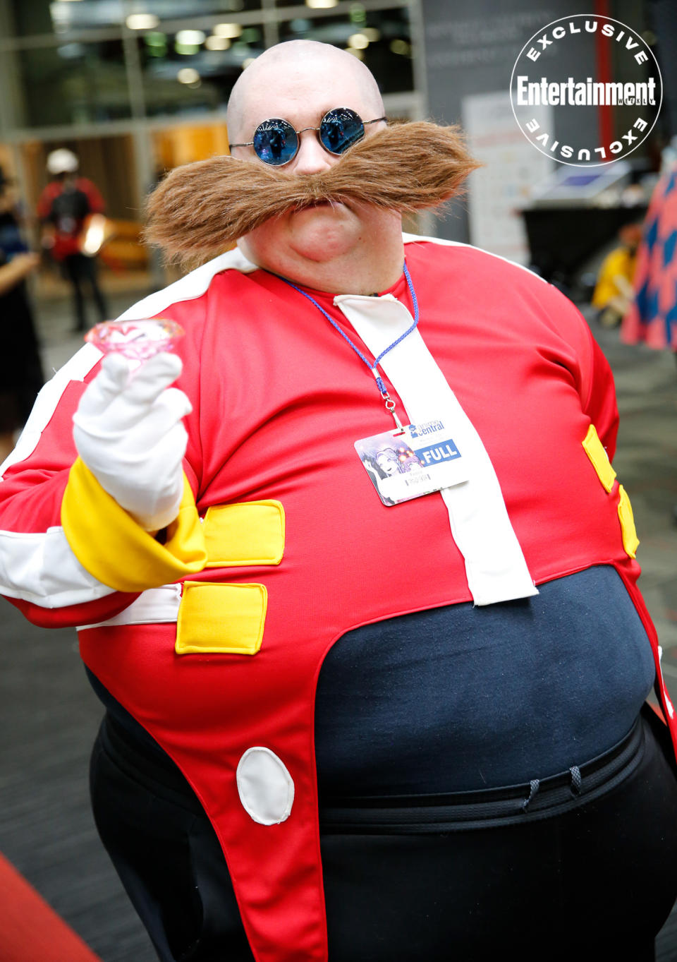 Doctor Robotnik from <em>Sonic</em> cosplayer