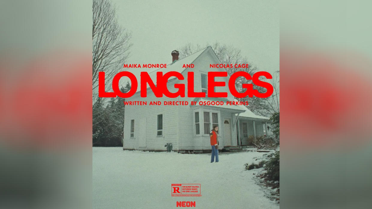  Longlegs poster design. 