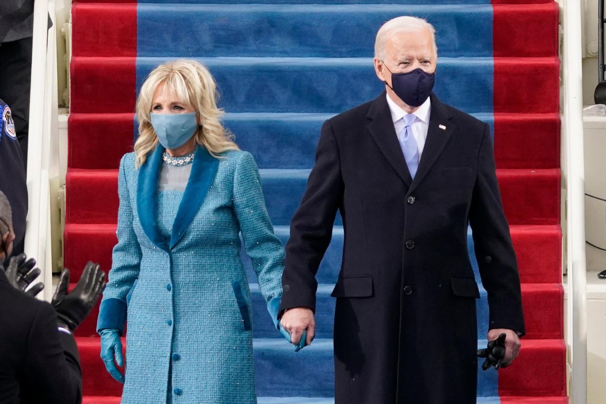 jill biden joe biden inauguration